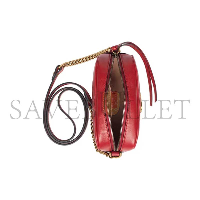 GUCCI GG MARMONT MINI CAMERA BAG 448065 (18*12*6cm)